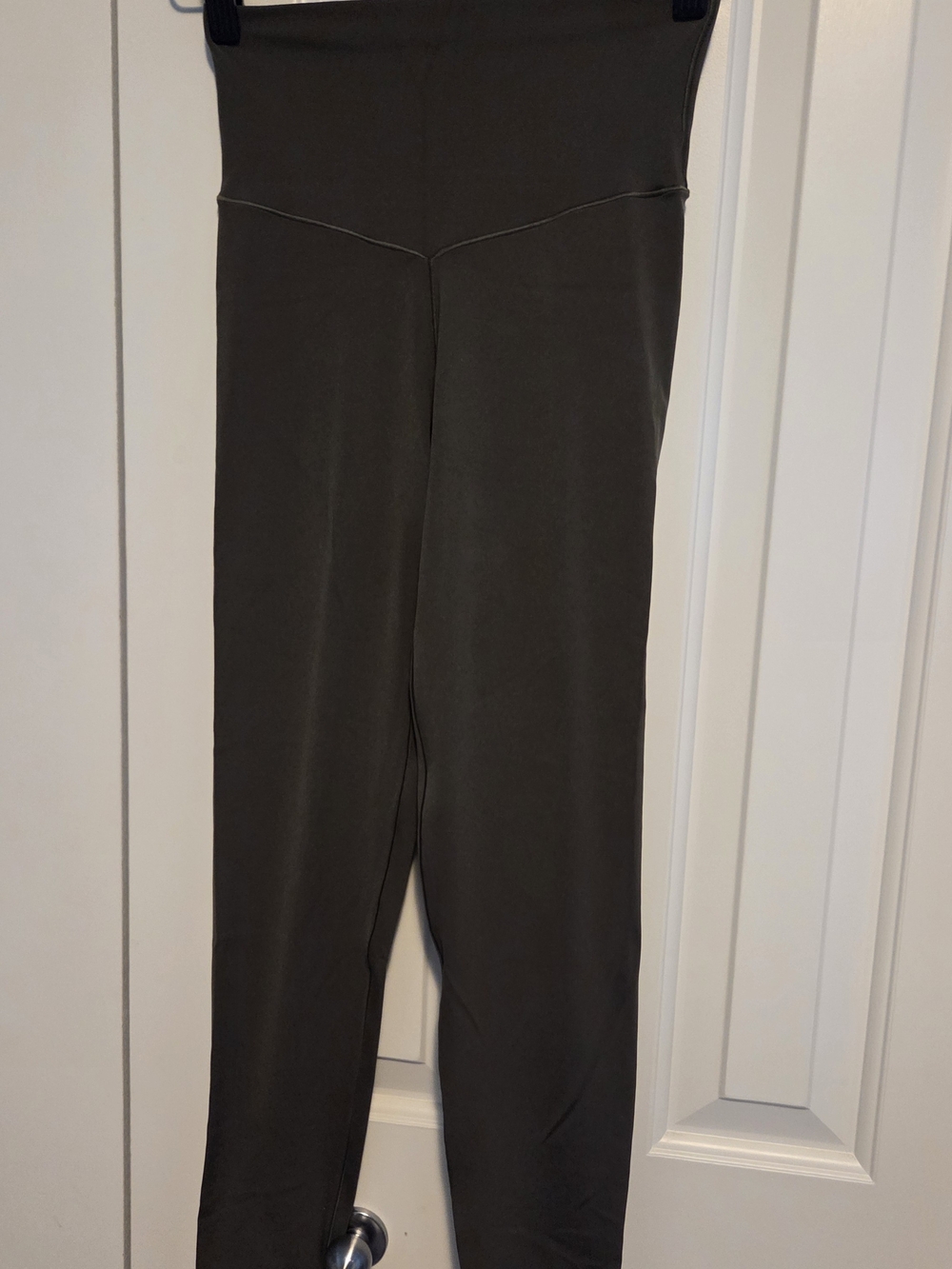 aerie High-Rise Seam Front Leggings - Olive Green